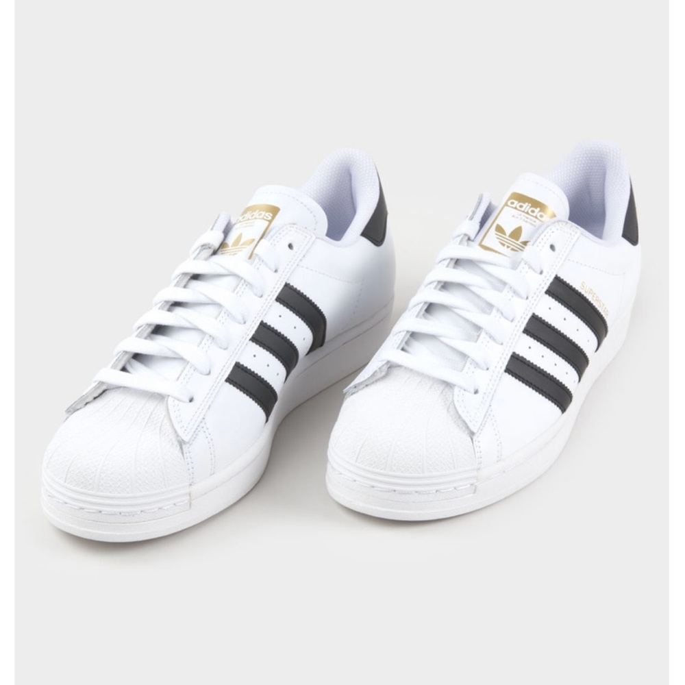 adidas Superstar ADV White and Black Sneakers